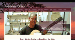 Desktop Screenshot of andymartinguitars.com